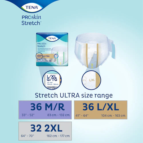 TENA ProSkin™ Stretch Ultra Incontinence Briefs